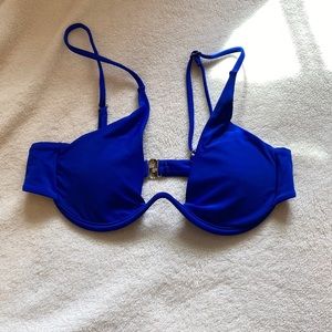 blue cheeky zaful bikini
